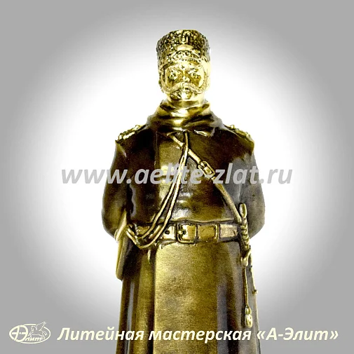 Бронзовая статуэтка городовой (полицейский)