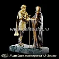 Статуэтка Благословление, Дмитрий Донской и Сергий Радонежский