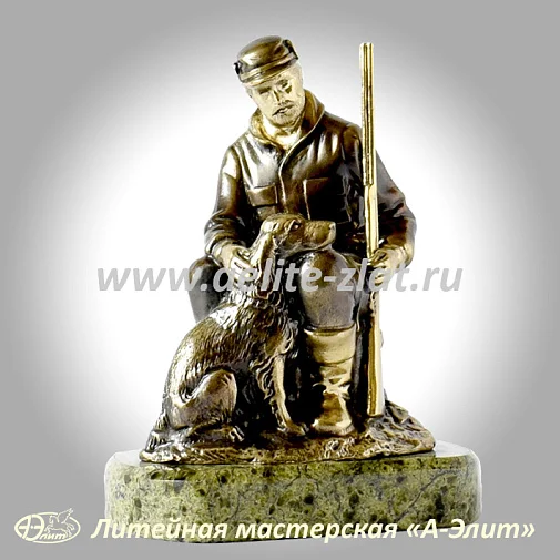 Статуэтка Охотник с собакой