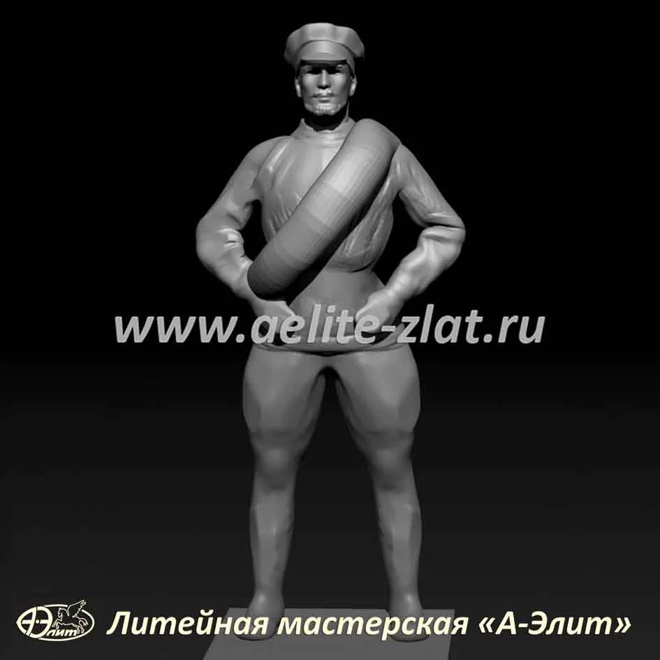 3 d моделирование Товарищ Сухов