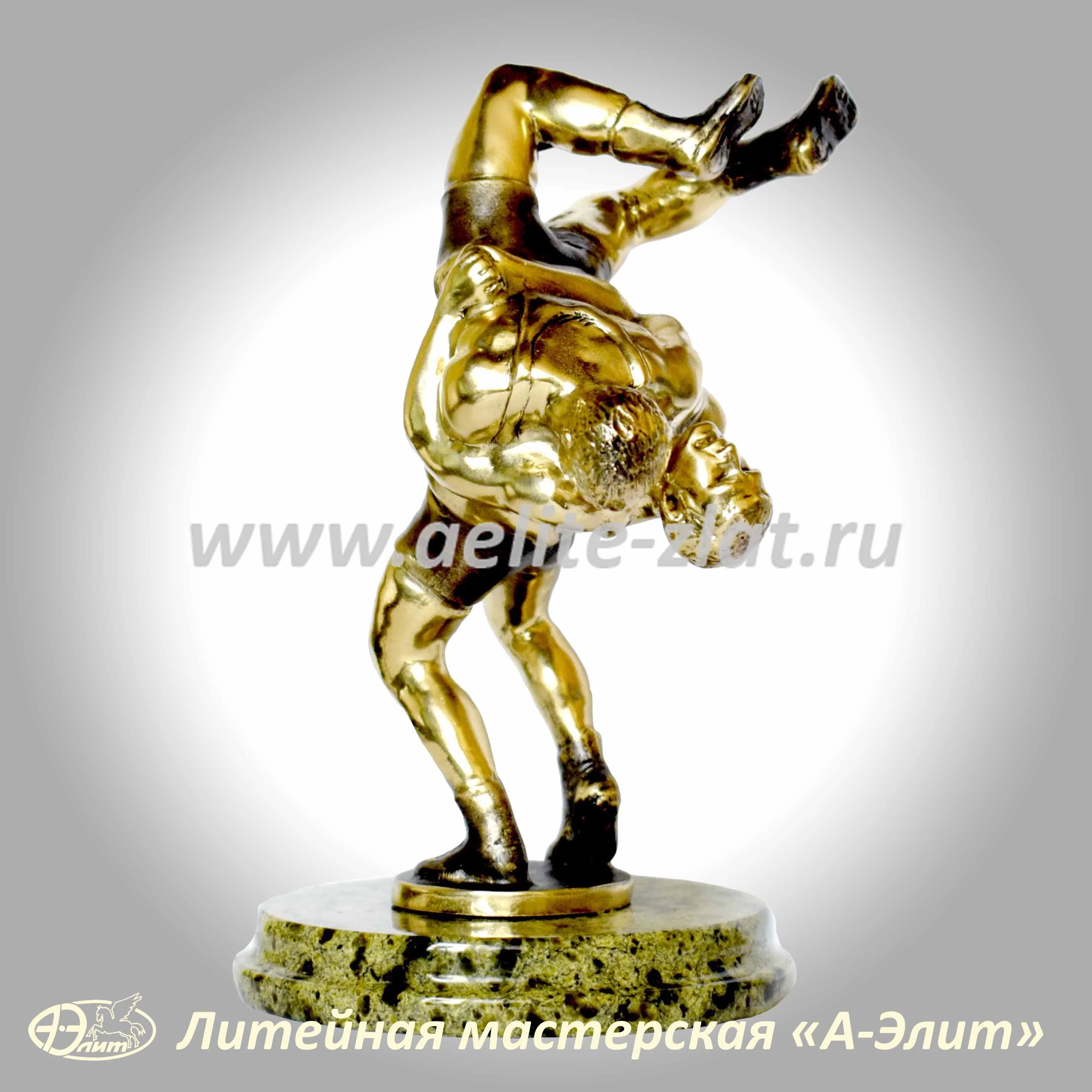 Бронзовые статуэтки спортсменов