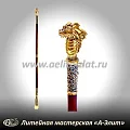 Бронзовая ложка для обуви дракон длинная