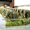 Изготовление статуэток на заказ, все этапы изготовления, от мастер-модели до тиража 8 Готовые бронзовые статуэтки.