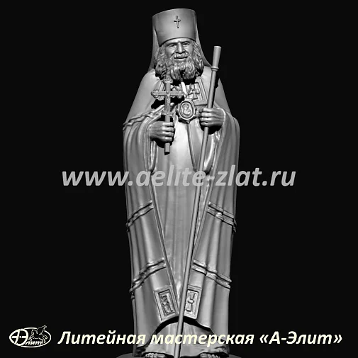 Изготовление статуэтки Иоанна Шанхайского (Чудотворца) на заказ.