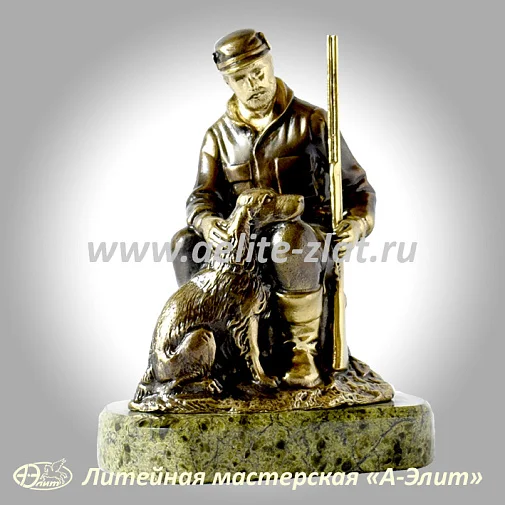 Статуэтка Охотник с собакой
