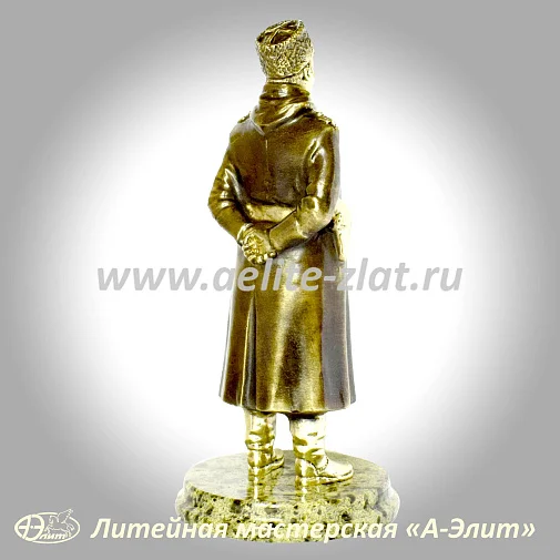 Бронзовая статуэтка городовой (полицейский)
