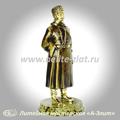 Бронзовая статуэтка городовой (полицейский)