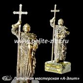  Святой Князь Владимир, Креститель Киевской Руси, бронзовая статуэтка.