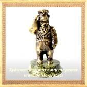  Статуэтка Офицер (Медведь)