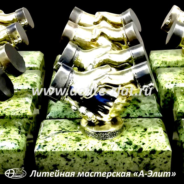 Изготовление сувениров рукопожатие
