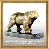 Бронзовые статуэтки животных Статуэтка Медведь