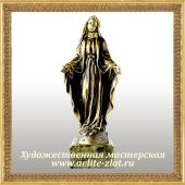 Бронзовые статуэтки православных святых Статуэтка Дева Мария
