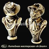  Ложка для обуви Кот в сапогах (бюст)