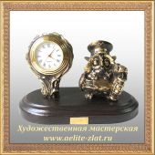  Часы Сова железнодорожник (РЖД)