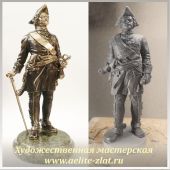  Изготовление скульптуры Петр I третий этап
