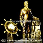  Бронзовые часы таможенника Павла Верещагина