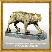 Бронзовые статуэтки животных Статуэтка Тигр