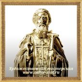 Бронзовые статуэтки православных святых Статуэтка Сергий Радонежский