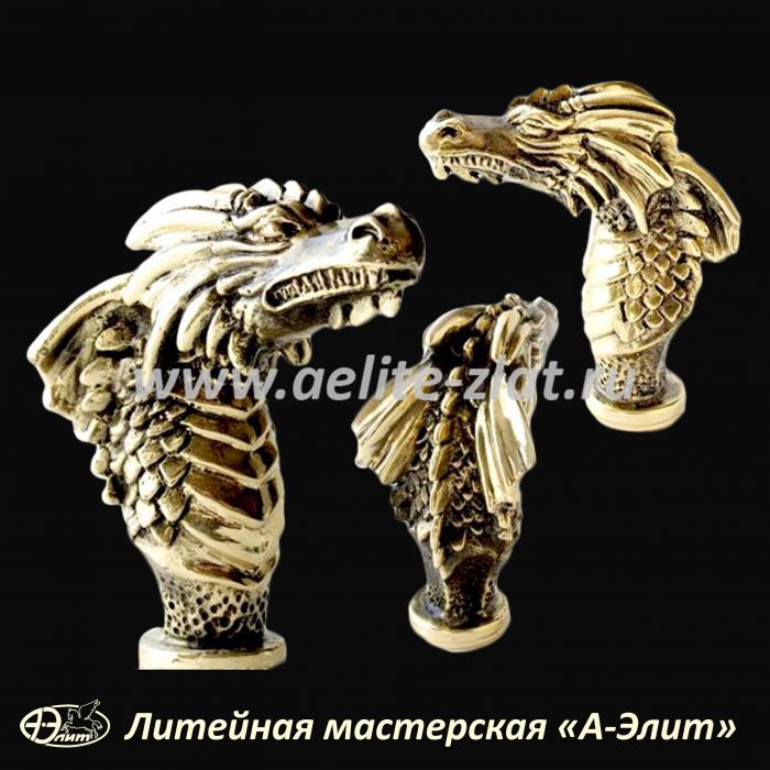 Ложка для обуви Дракон (бюст). Ложка для обуви Дракон (бюст)