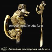  Подарочная ложка для обуви Волк