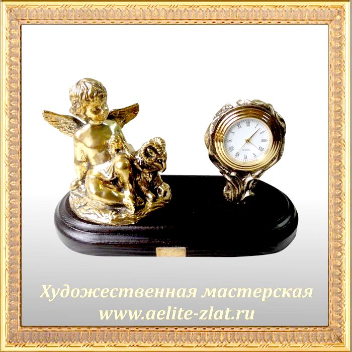 Часы Ангел с овном. Часы Ангел с овном