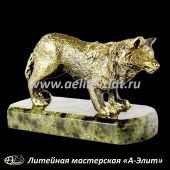 Бронзовые статуэтки животных Статуэтка Волк