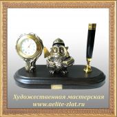  Письменный набор Сова строитель