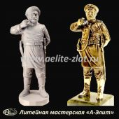  Изготовление статуэток на заказ. Статуэтка полицейского, изотовление модели.