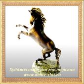 Бронзовые статуэтки животных Статуэтка Конь большой