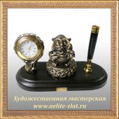  Письменный набор с печатью Сова парикмахер