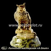  Статуэтка Сова на книгах малая
