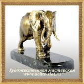 Бронзовые статуэтки животных Статуэтка Слон