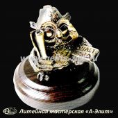  Статуэтка Проводник РЖД сова, оригинальный подарок проводнику