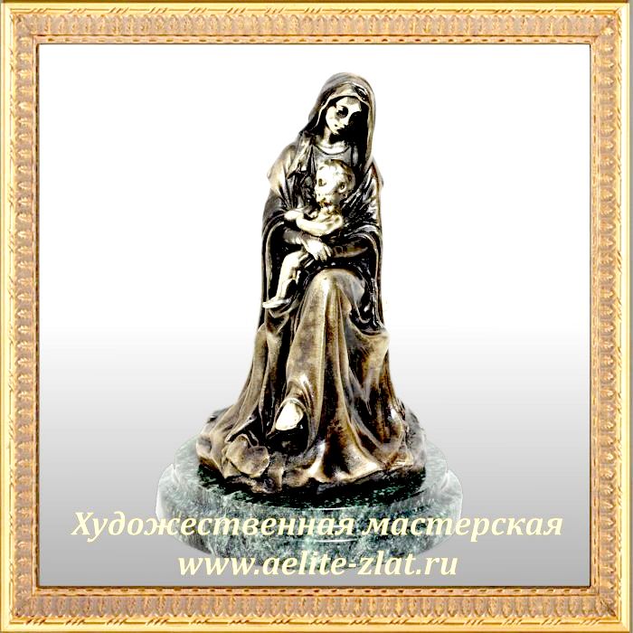 Статуэтка Дева Мария с Младенцем. Статуэтка Дева Мария с Младенцем