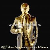 Бронзовые статуэтки знаменитых людей Статуэтка Путин