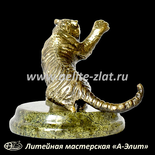 Бронзовая статуэтка Тигр.