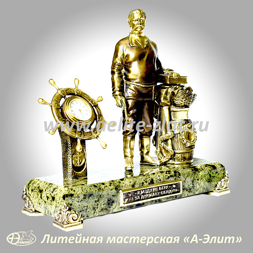 Бронзовые часы таможенника Павла Верещагина