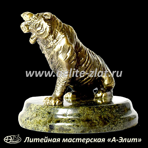 Бронзовая статуэтка Тигр.