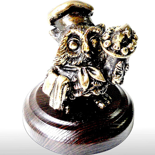 Статуэтка Повар сова, оригинальный подарок повару