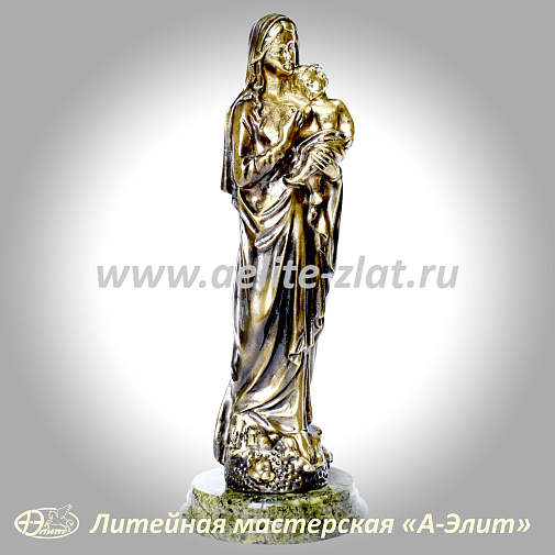 Статуэтка Дева Мария на облаке