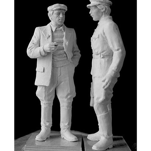 Изготовление статуэтки Жеглов и Шарапов (мастер-модель)