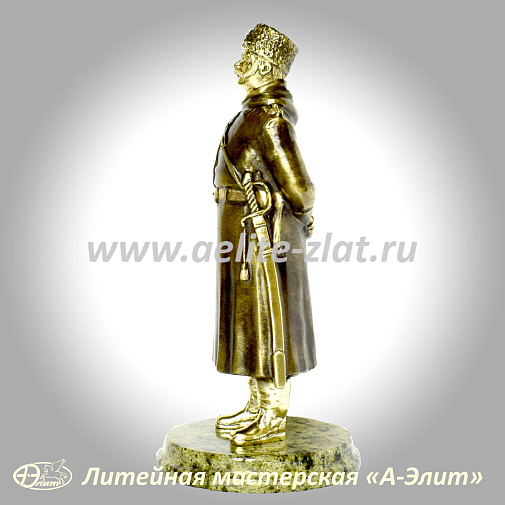 Бронзовая статуэтка городовой (полицейский)