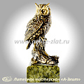 Статуэтка Сова на ветке малая
