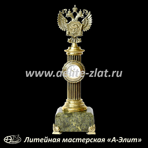 Бронзовые часы здравоохранение.