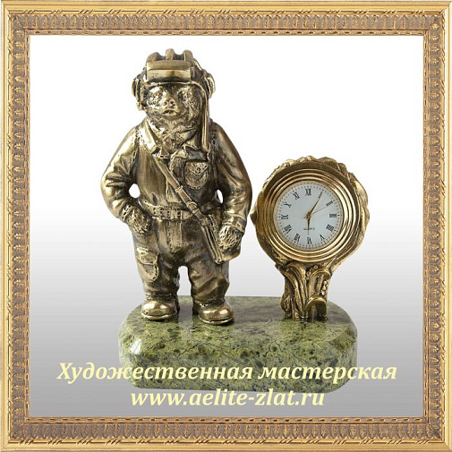 Часы Танкист (Медведь)