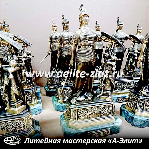 Изготовление статуэток на заказ для Государственной Думы РФ г. Москва