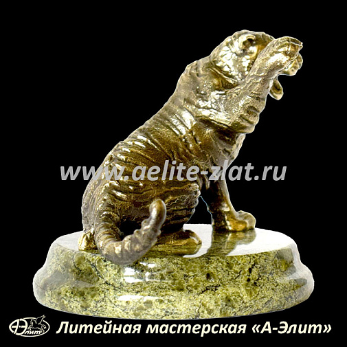 Бронзовая статуэтка Тигр.