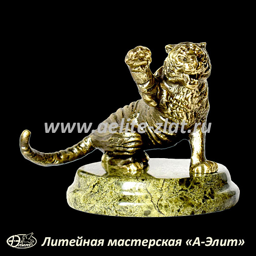 Бронзовая статуэтка Тигр.