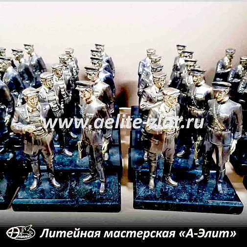 Изготовление статуэток на заказ для Главного Управления МВД России