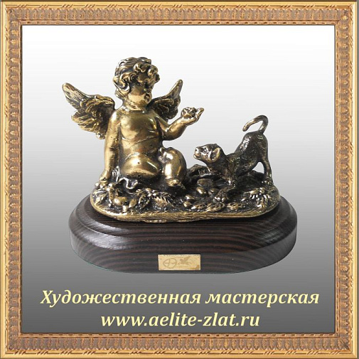 Письменный набор Ангел с овечкой